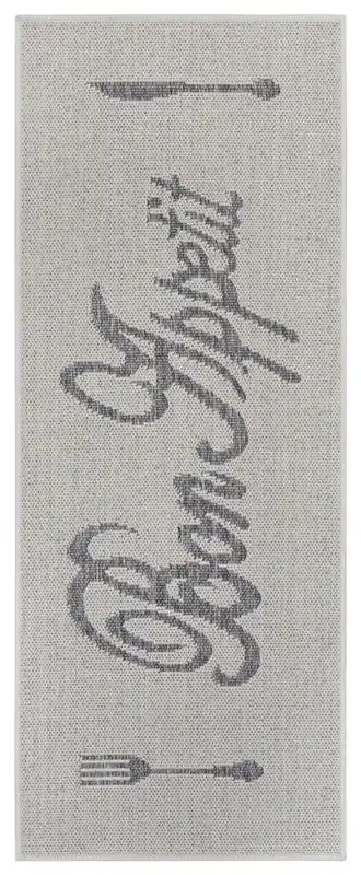 Běhoun Cucina Bon Appetit 105624 Cream Grey Ihned K Objednání