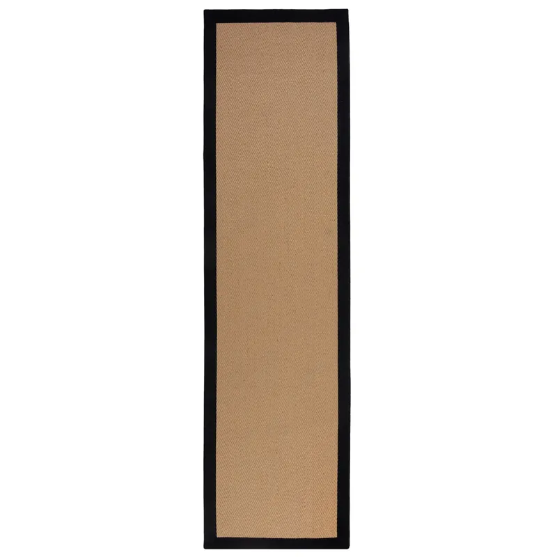 Běhoun Herringbone Border Kira Black Vrácení Zdarma