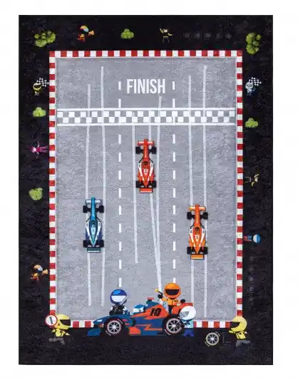 Novinka Dětský kusový koberec Junior 52108.801 Formula 1