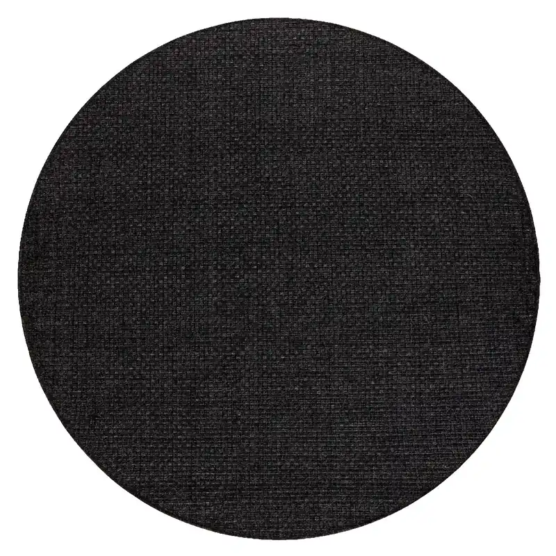 Top Prodej Kusový koberec Timo 6272 Black kruh – na ven i na doma