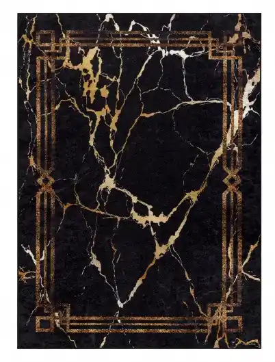 Nejlepší Cena Kusový koberec Miro 51333.801 Marble black / gold