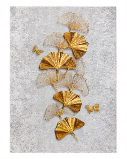 Vysoce Kvalitní Kusový koberec Miro 51969.802 Butterflies grey / gold