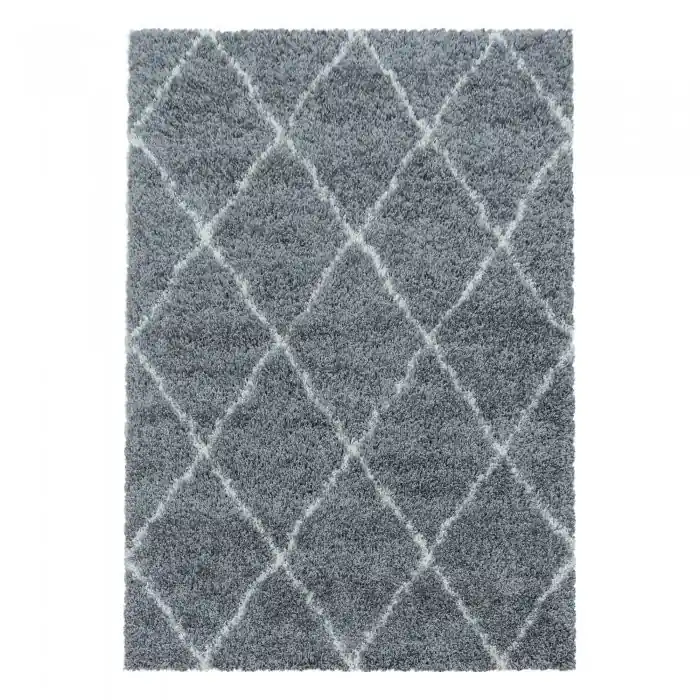 Kusový koberec Alvor Shaggy 3401 grey Must-Have