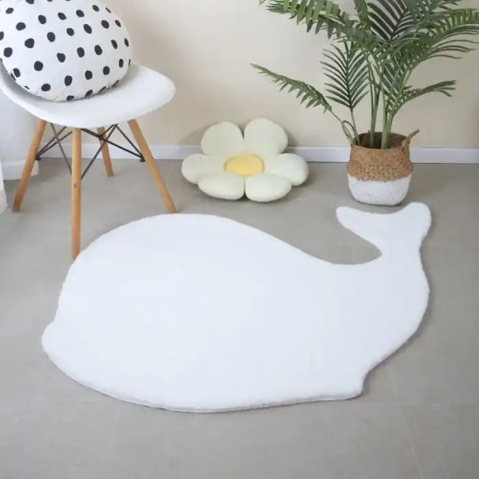 Dokud Zásoby Vydrží Dětský koberec Caty 5302 white