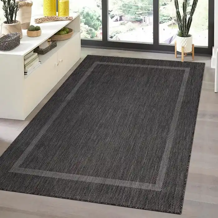 Kusový venkovní koberec Relax 4311 black Výhodná Nabídka