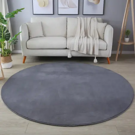 Kusový koberec kruh Sky 5400 grey Speciální Cena