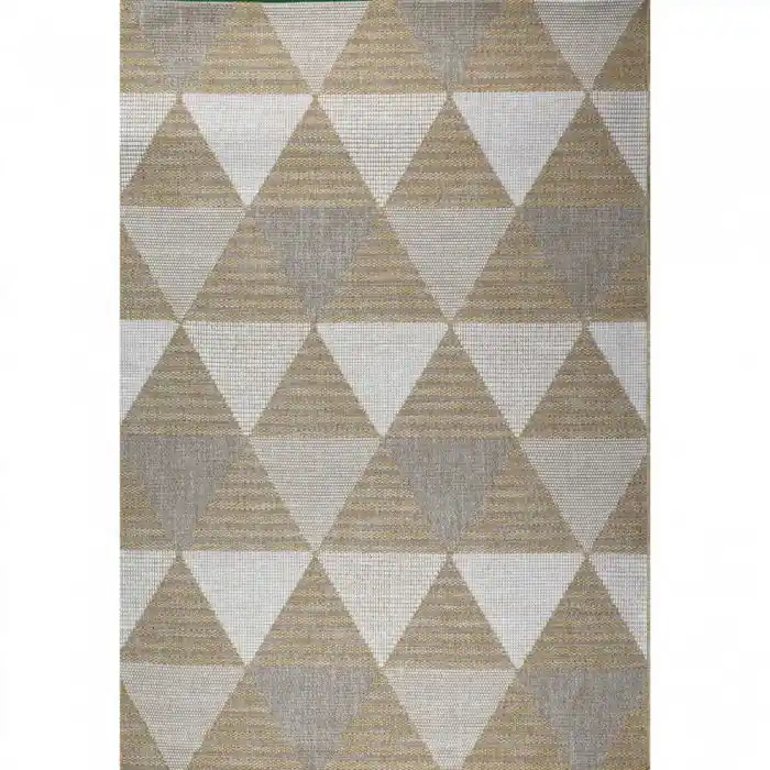 Kusový koberec Flat 21132-ivory/silver/gold Levný