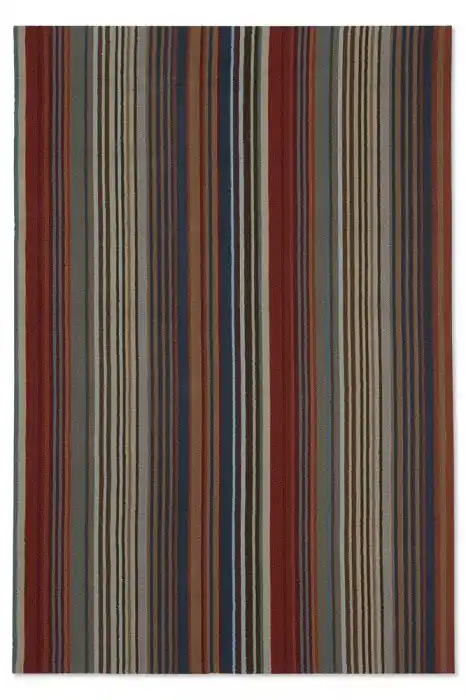 Speciální Cena Outdoorový koberec Harlequin Spectro stripes sedonia/rust 442103 Brink & Campman