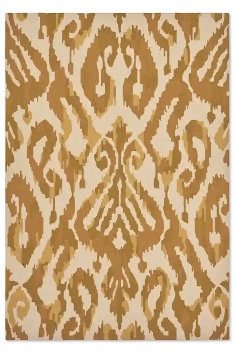 Outdoorový koberec Sanderson Kasuri ochre 446203 Brink & Campman Speciální Cena