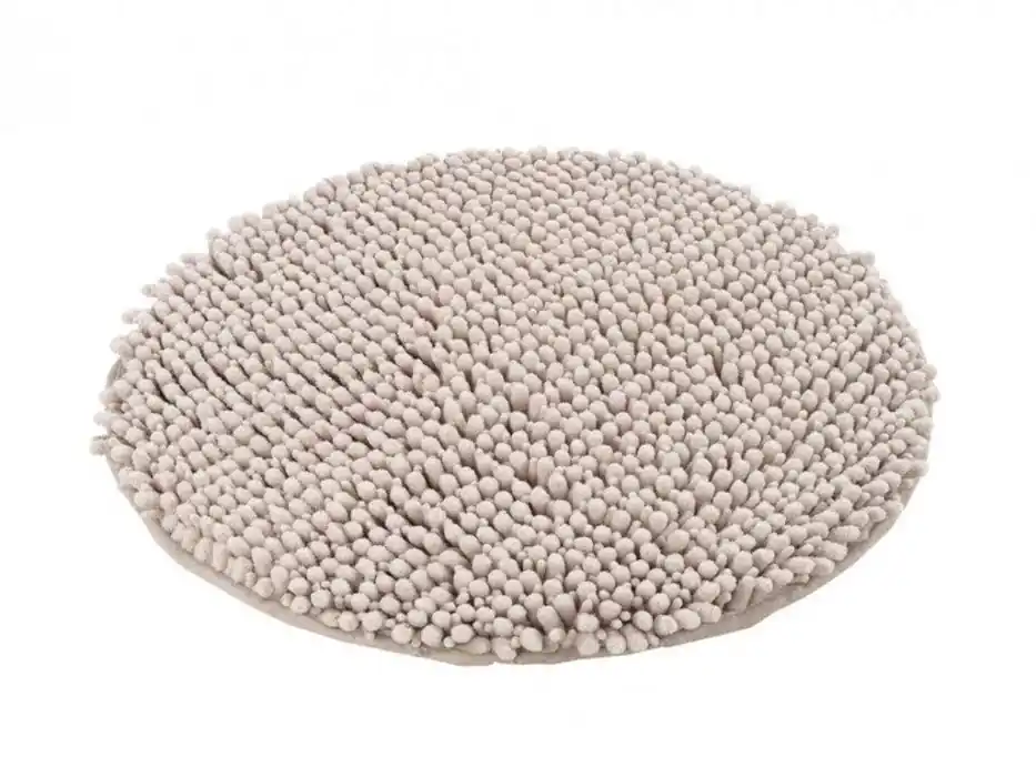 Vrácení Zdarma Předložka do koupelny Fluffy 700 taupe kruh