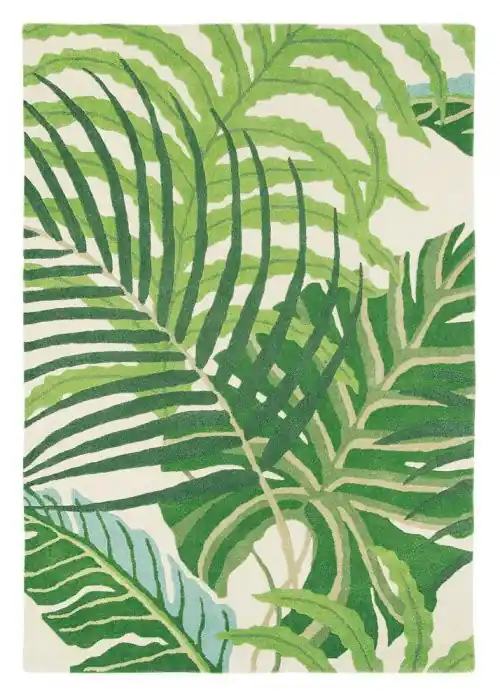 Rychlé Dodání Vlněný kusový koberec Sanderson Manila green 46407 Brink & Campman