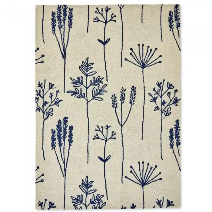 Odeslání Ihned Vlněný kusový koberec Scion Stipa Denim 126408 Brink & Campman