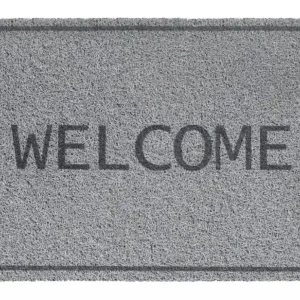 Akční Cena Rohožka 315 Curly print 001 grey welcome
