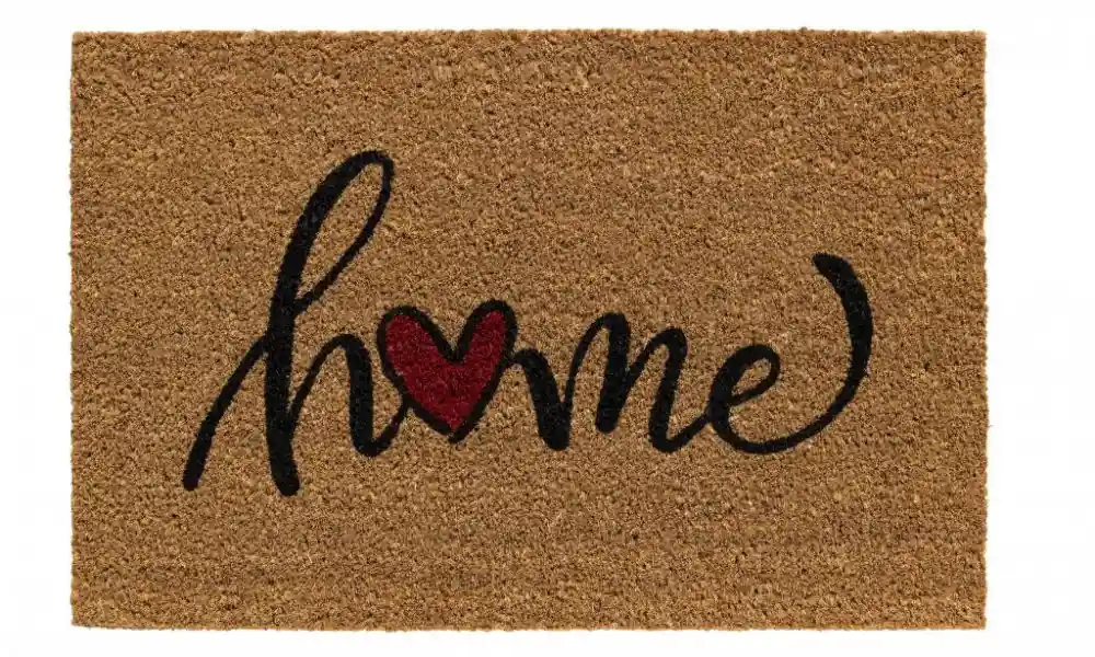 Rohožka 142 E-coco 022 home heart red Zlevněný