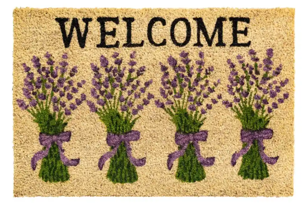 Rohožka 147 Ruco print 759 lavender welcome Originální