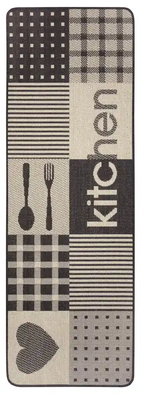Speciální Cena Běhoun Weave 105263 Taupe Brown Cream