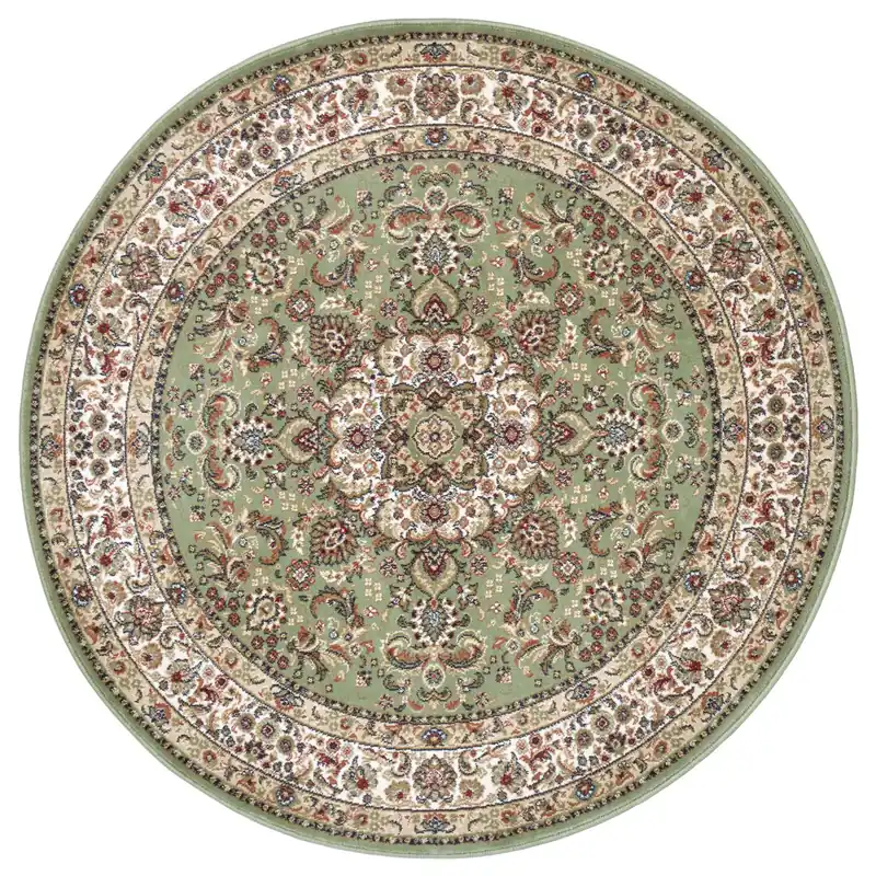 Kusový koberec Herat 105277 Sage green Cream kruh Odeslání Ihned