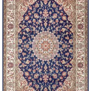 Kusový koberec Herat 105279 Blue Cream Akční Nabídka