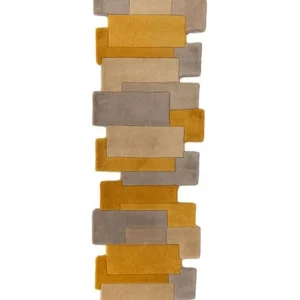 Běhoun Abstract Collage Ochre/Natural Dokud Zásoby Vydrží