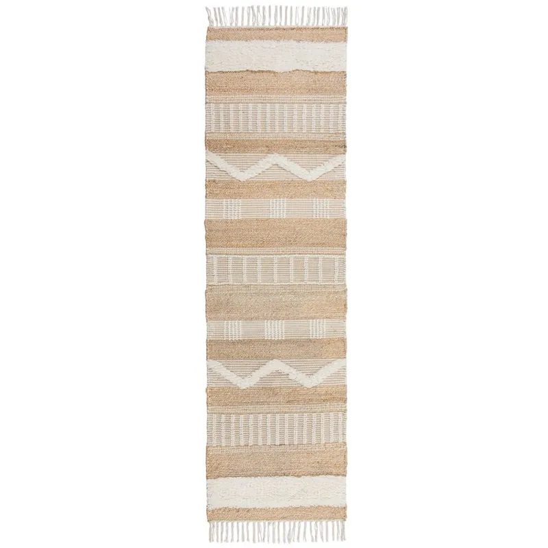 Top Prodej Běhoun Jubilant Medina Jute Natural/Ivory