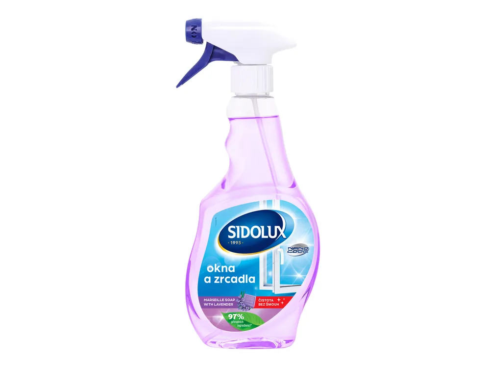 Sidolux Windouw Nano Code - Koupelna - Marseillské mýdlo s levandulí 500ml Poslední Šance