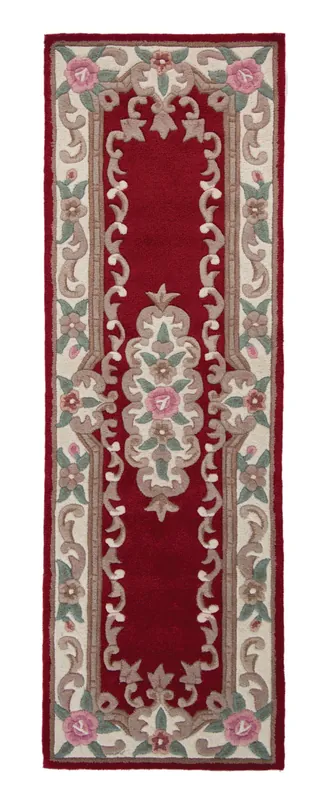 Top Prodej Ručně všívaný běhoun Lotus premium Red