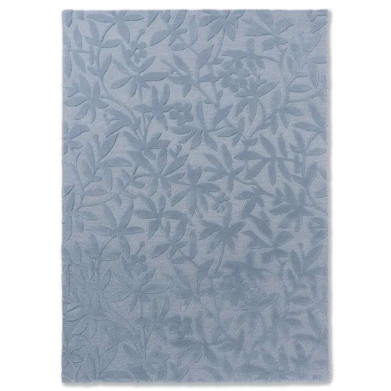 Vysoce Kvalitní Vlněný květinový koberec Laura Ashley Cleavers seaspray 80908