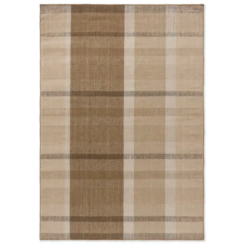 Rychlé Dodání Outdoorový koberec B&C Zone Block Stripe&Check cashew 497501