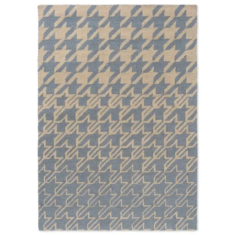 Ověřený Outdoorový koberec Ted Baker Houndstooth washed blue 455708