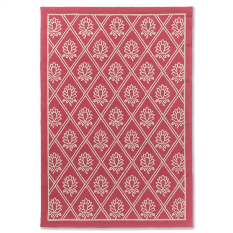 Outdoorový koberec Laura Ashley porchester poppy red 480200 Super Cena