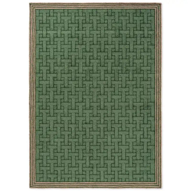 Outdoorový koberec Ted Baker T monogram jade green 455807 Levný
