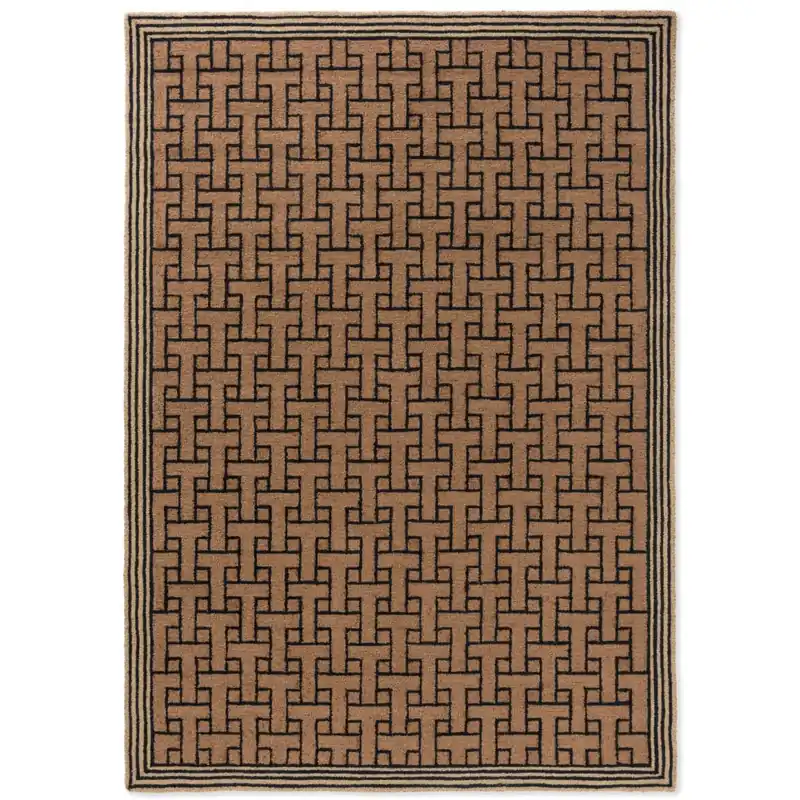 Outdoorový koberec Ted Baker T monogram light brown 455811 Přímo Od Výrobce