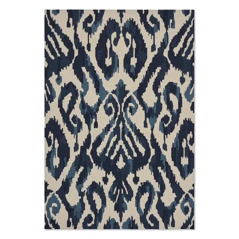 Přímo Od Výrobce Outdoorový koberec Sanderson Kasuri Indigo 446208