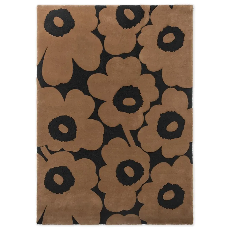 Nová Kolekce Designový vlněný koberec Marimekko Unikko béžový 132211