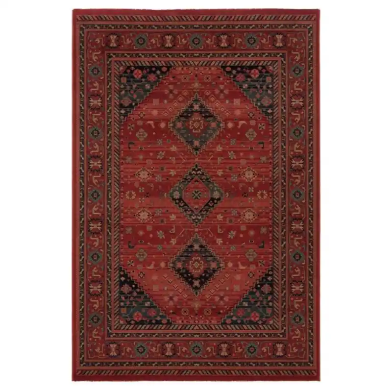 Aktuální Orientální vlněný koberec Osta Kashqai 4345/300 červený