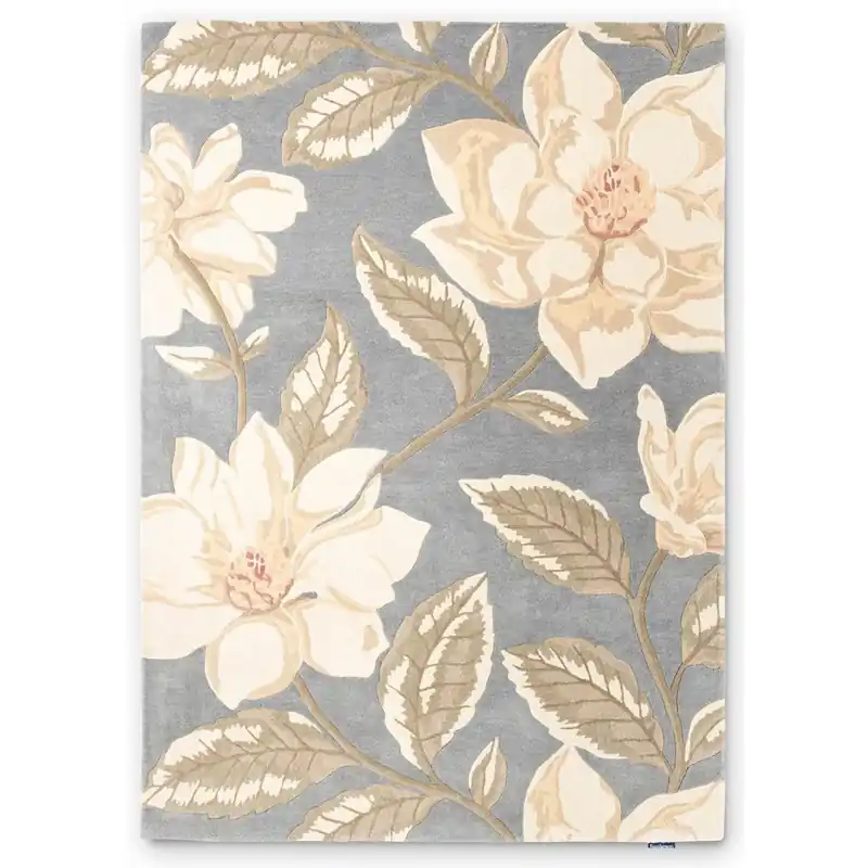Vlněný kusový koberec Sanderson Grandiflora Grey 145604 Odeslání Ihned