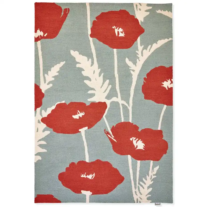 Vlněný kusový koberec Scion Poppy Pop Sage poppy 124800 Autentický