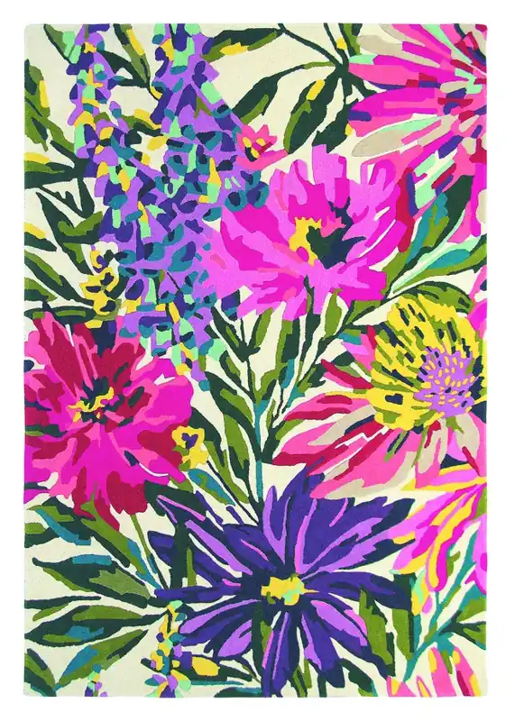 Vlněný kusový koberec Harlequin Floreale Fuchsia 44905 Vrácení Zdarma