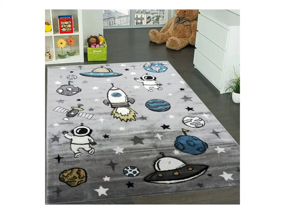 Dětský koberec Smart Kids 22924 grey Přímo Od Výrobce