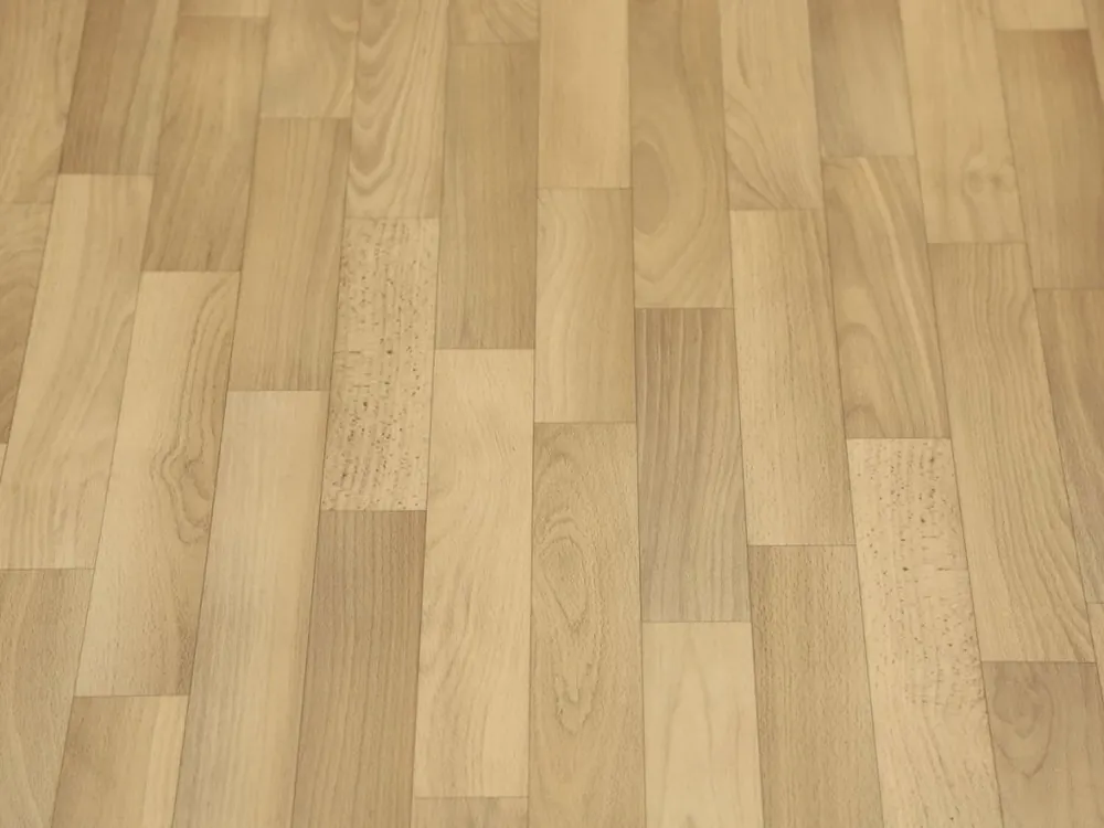 Nová Kolekce Zátěžové PVC s filcem vzor parkety Supratex Beech Plank 136M Vzorek zdarma