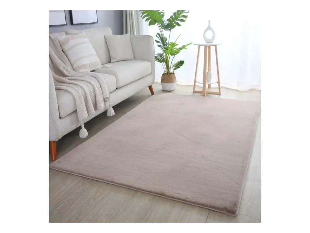 Bezpečná Platba Kusový koberec Pouffy 5100 beige