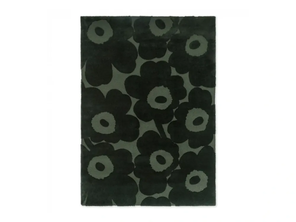 Designový vlněný koberec Marimekko Unikko zelený 132207 Brink & Campman Výprodej