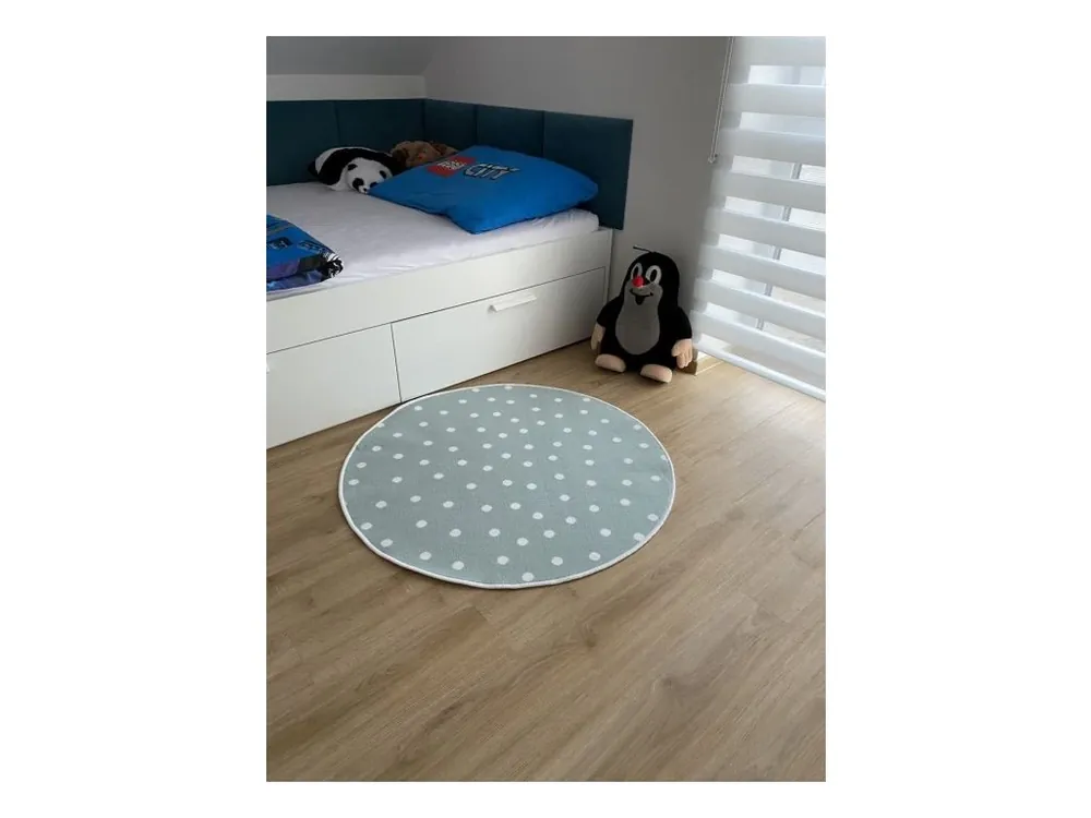Dětský koberec Puntík mintový Akční Nabídka