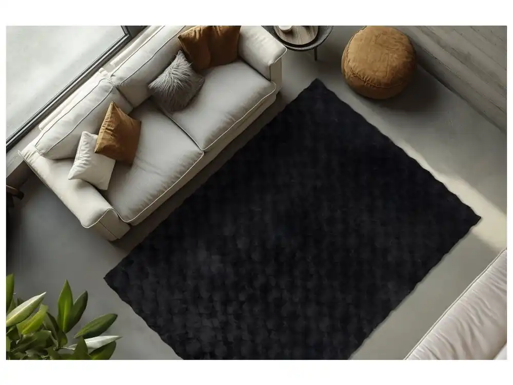 Pouze Dnes Kusový koberec Diamond Cut 800 anthracite
