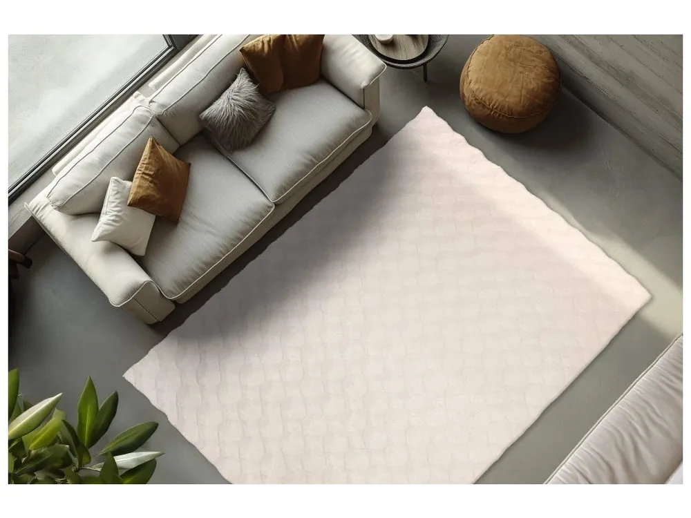 Kusový koberec Diamond Cut 800 cream Rychlé Dodání