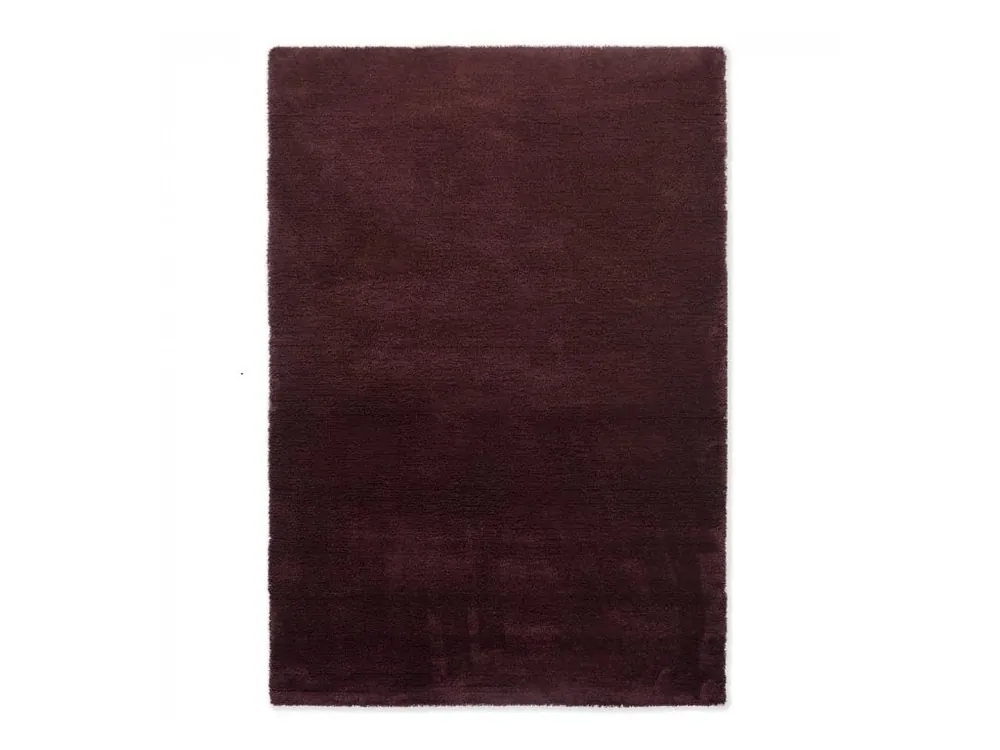 Jednobarevný vlněný koberec B&C Shade Low plum fig 010100 Brink & Campman Akční Nabídka
