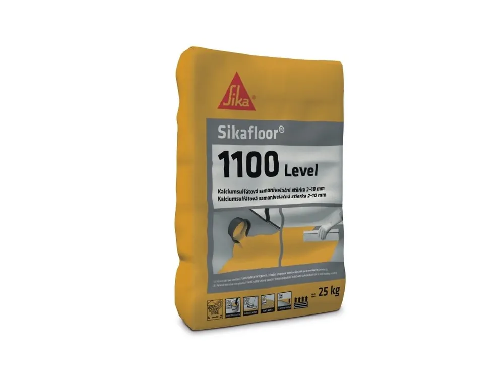Samonivelační sádrová stěrka SIKAFLOOR 1100 Level 25 kg Levný