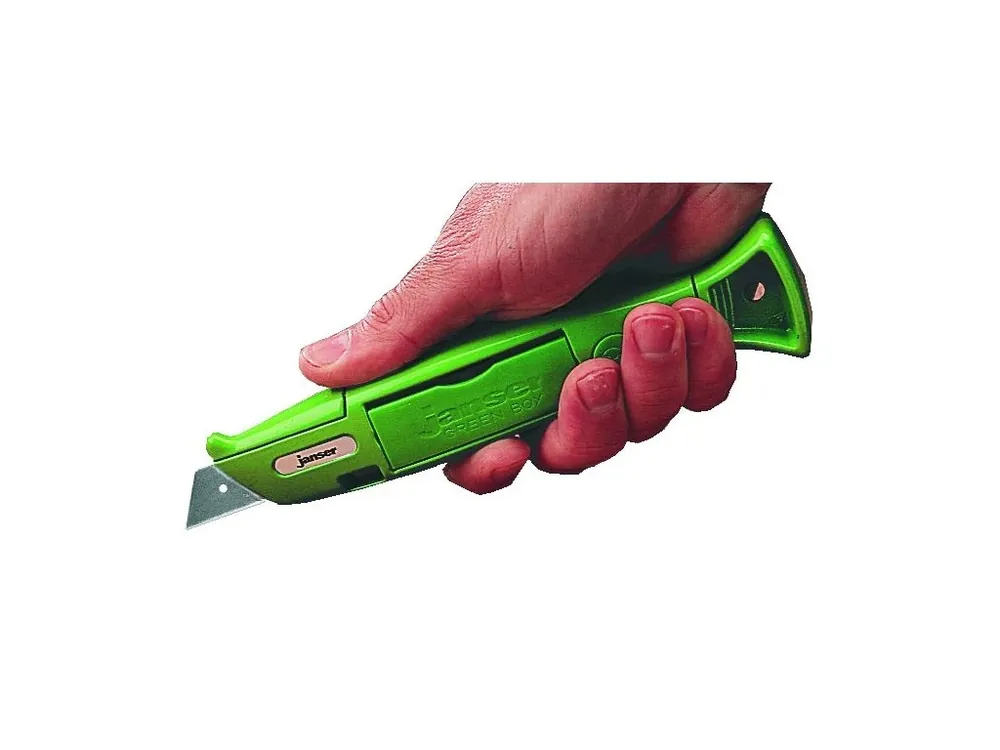 Bezpečnostní nůž Green knife Akce